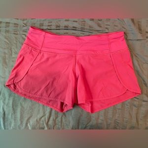 Lululemon speed short size 8